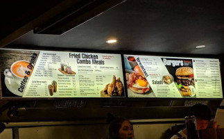 CC Train Burger Bar menu