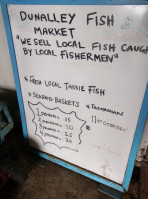 Dunalley Fish Market food