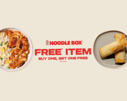 Noodle Box Geelong food