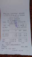 Indian Coffee House food