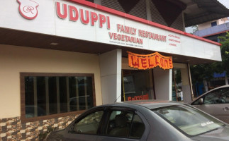 Udupi Vegetarian Family outside