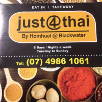 Just 4 Thai @blackwater food