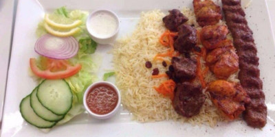 Afghan Charcoal Kebab food