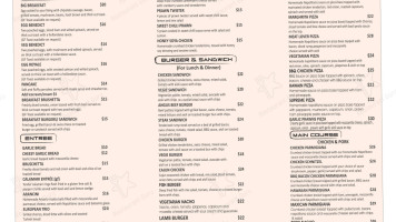 Donnybrook Riverside And Cafe menu