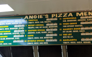 Angie's Pizza outside