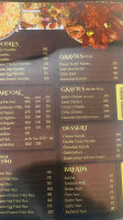 Arabian Majlis menu