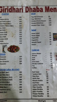 Giridhari Dhaba food