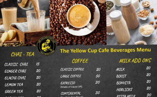 The Yellow Cup Cafe food