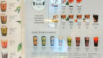 Dum Dum Thai Drinks Teraskota food
