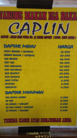 Iga Bakar Caplin menu