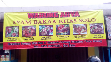 Warung Arya Ayam Bakar Khas Solo outside