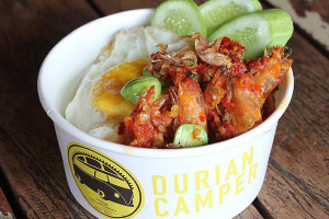 Durian Camper food