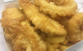 The Crispy Catch Fish Chips food