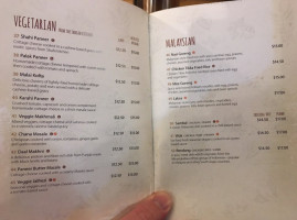 Maharaja menu