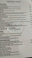 Madhuris Rasoi menu