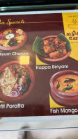 Chattiyum Chorum menu