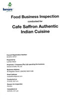 Cafe saffron food