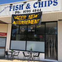 Outlook Drive Fish Chips inside