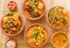 Gujarati Pot Biriyani food