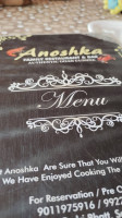 Anoshka Family menu