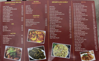 Prasanthi Family menu