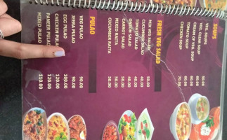 Dream Land menu