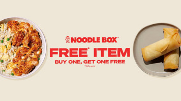 Noodle Box Geelong food