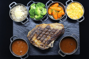 Cru Steakhouse Marriott Manila food