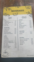 The Ants Store And Cafe menu