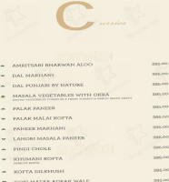 Punjabi By Nature menu