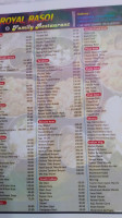 Royal Rasoi Family menu