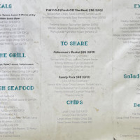 East Bank Fish N Chips menu