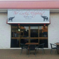 The Lucky Elephant Restaurant inside