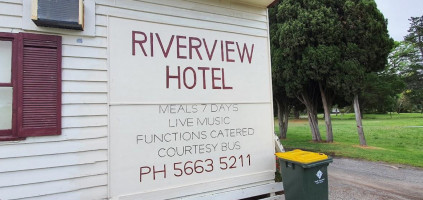 Riverview menu