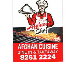 Afghan Chef ‍ outside