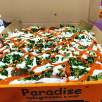 Paradise Kebab Pizza food