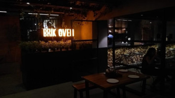 Brik Oven inside