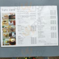 スガハラカフェ menu