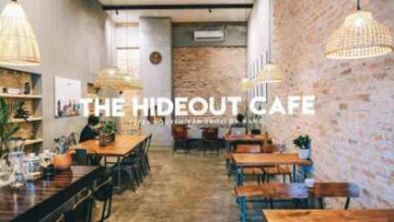 The Hideout Café inside