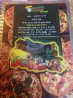 Pizza Roma menu