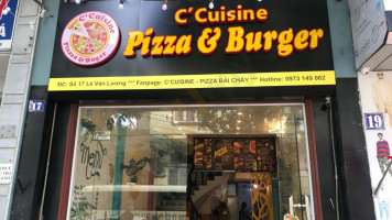 C Cuisine Pizza Burger outside