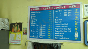 Sreenidhi Curries food