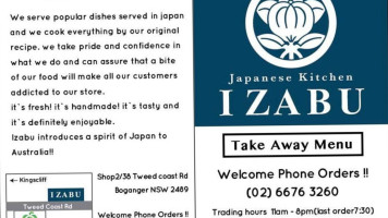 Izabu Japanese Food food