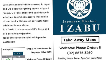 Izabu Japanese Food inside