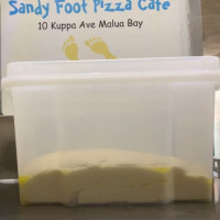 Sandy Foot Pizza Cafe food