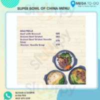 Super Bowl Of China food