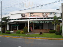 Starbuck's Coffee outside