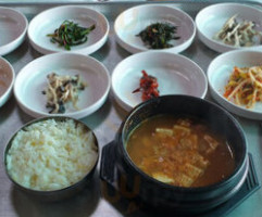 청송맷돌순두부 food