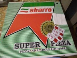 Sbarro menu