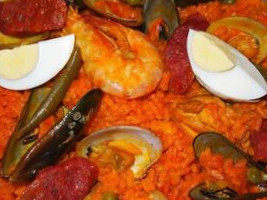 Las Paellas food